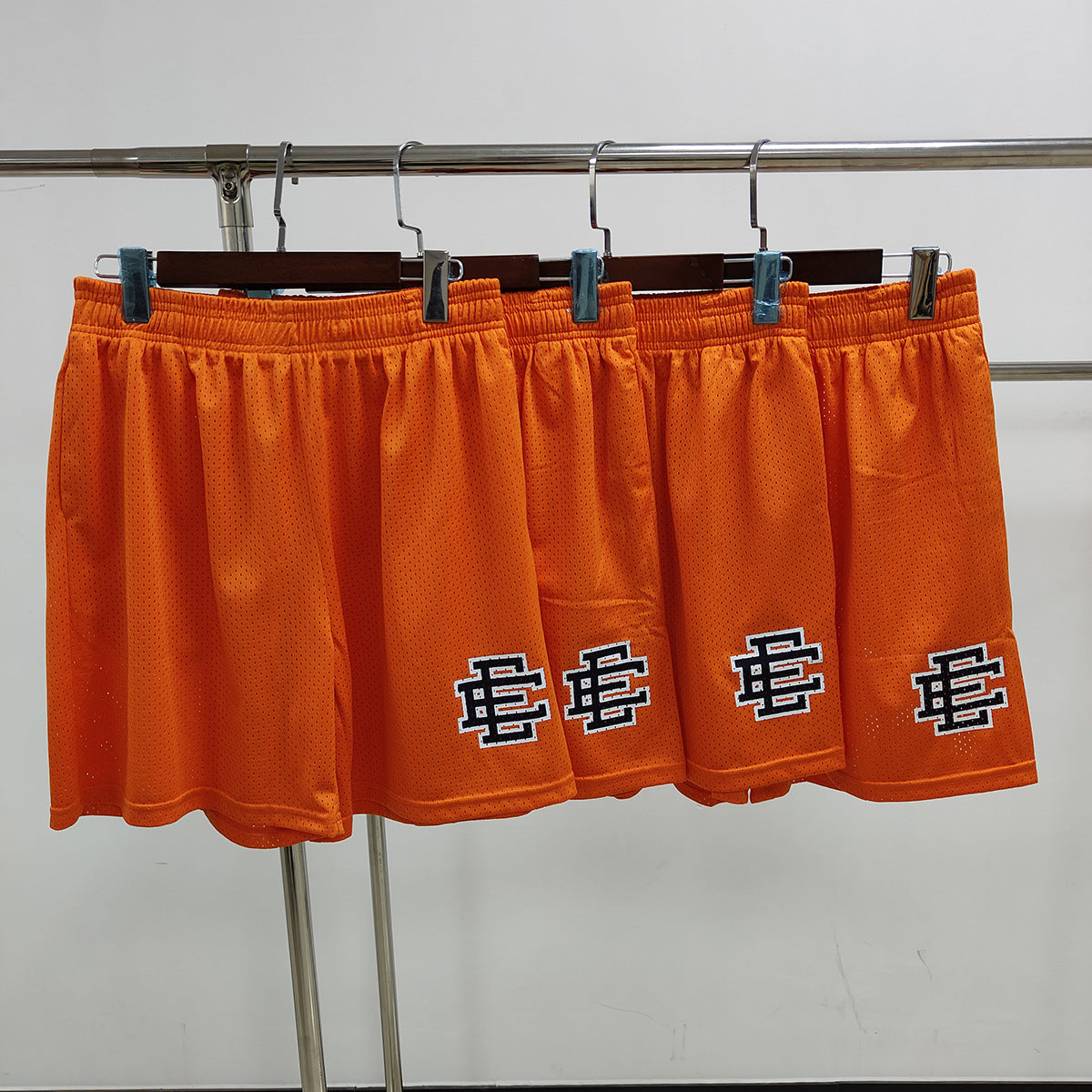 Eric Emanuel EE's new summer gym sports shorts, jogging training mesh, breathable and relaxing