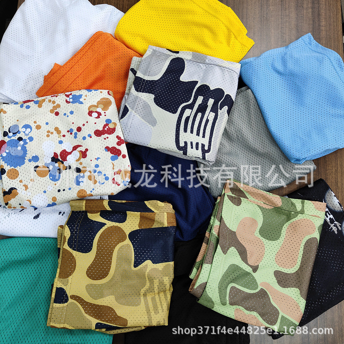 Eric Emanuel EE's new summer gym sports shorts, jogging training mesh, breathable and relaxing