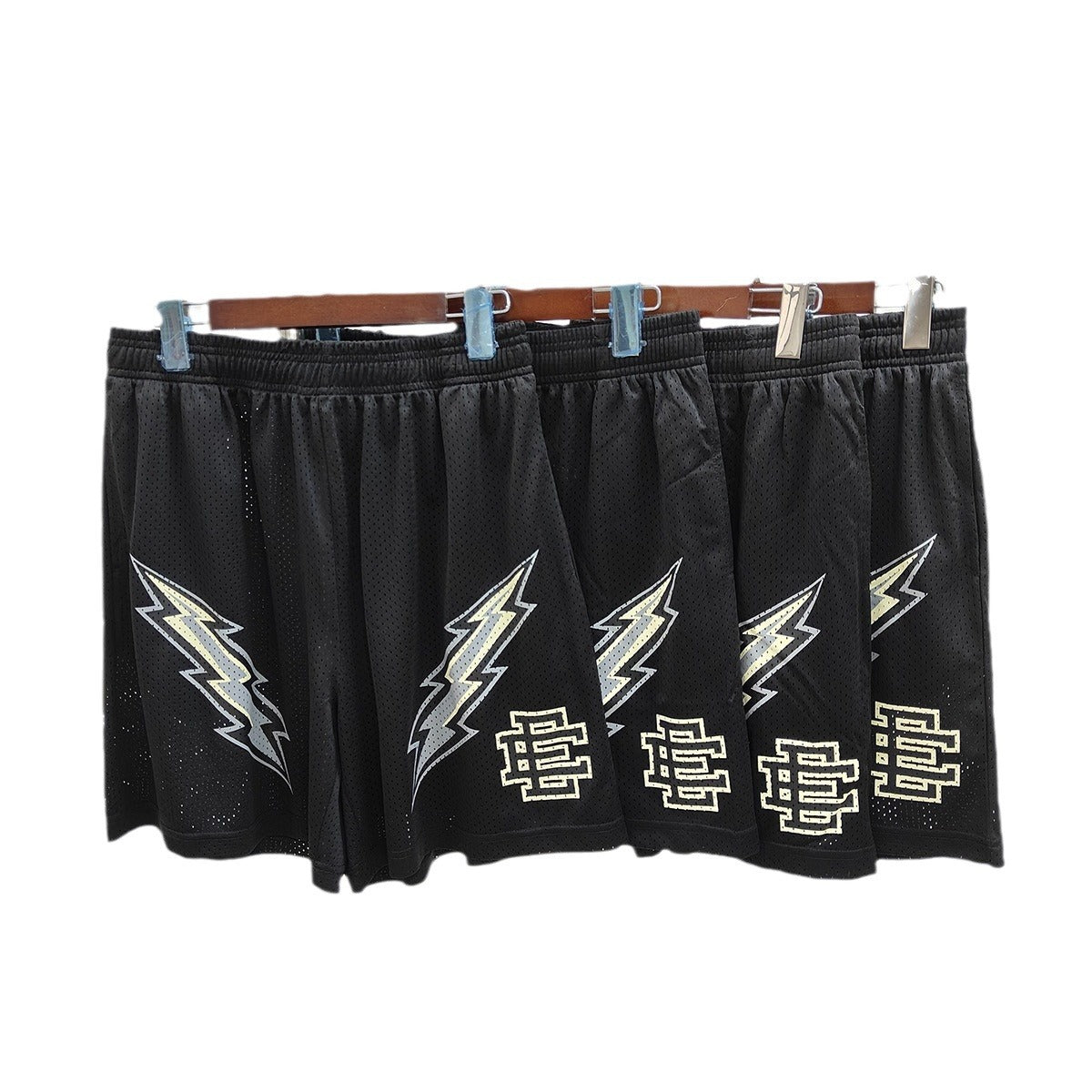 Eric Emanuel EE's new summer gym sports shorts, jogging training mesh, breathable and relaxing