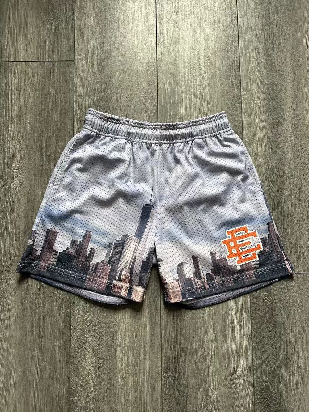 Eric Emanuel EE's new summer gym sports shorts, jogging training mesh, breathable and relaxing