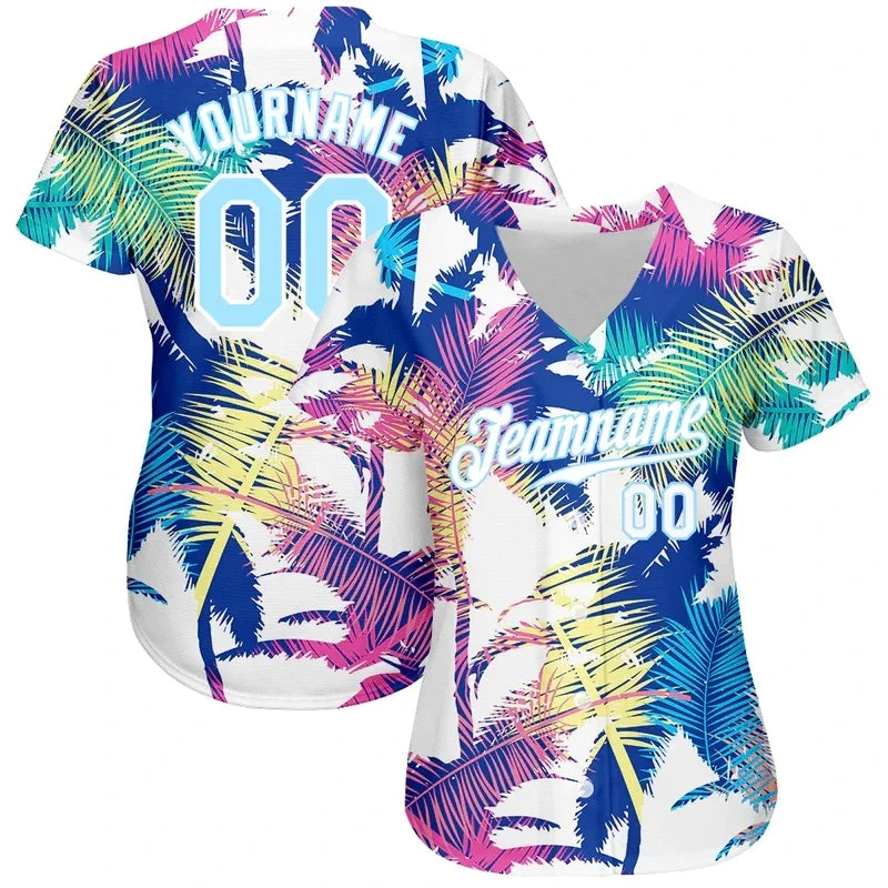 PLSTAR COSMOS Baseball Shirt Custom Name Genuine 3D Printing Summer Baseball Shirt Loose Slim Fit Unisex4