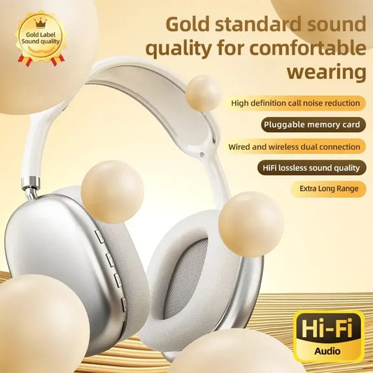 P9 Wireless Bluetooth Headset Outdoor Sports Gaming Wireless Headphones with Mic Noise Cancelling Earbuds Bluetooth Earphones