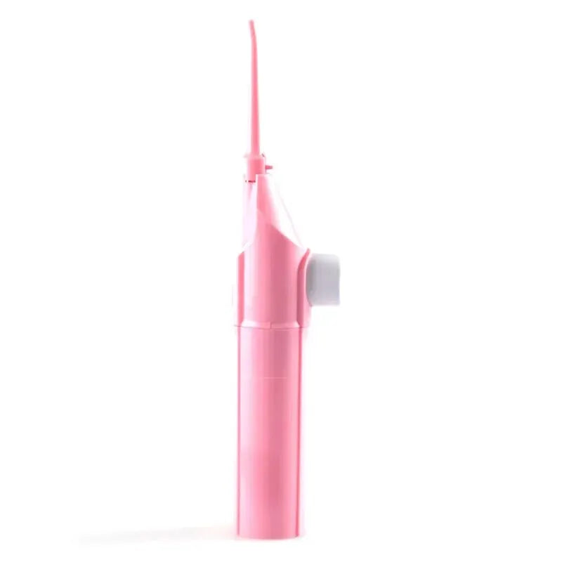 Portable High Pressure Oral Irrigator Household Dental Floss Manual Water Toothpick for Teeth Cleaning