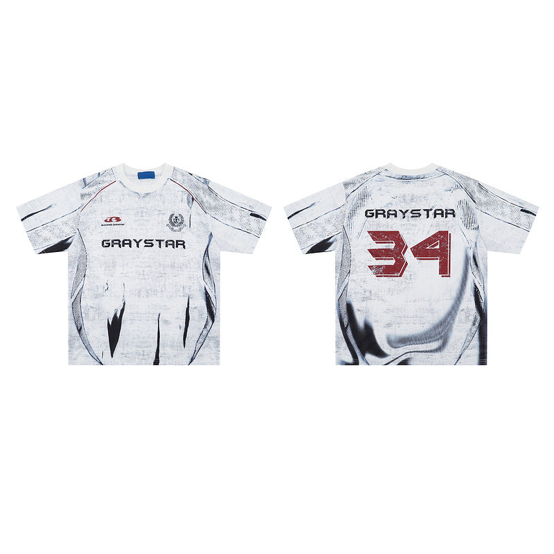 RACER - Oversized Print T-Shirt