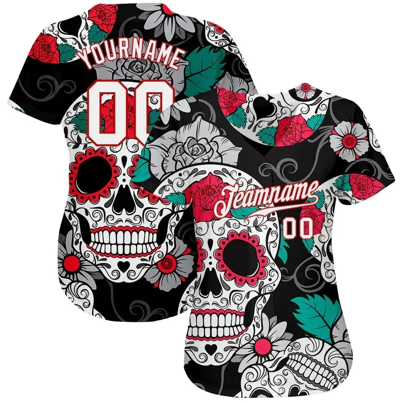 PLSTAR COSMOS Baseball Shirt Custom Name Genuine 3D Printing Summer Baseball Shirt Loose Slim Fit Unisex4